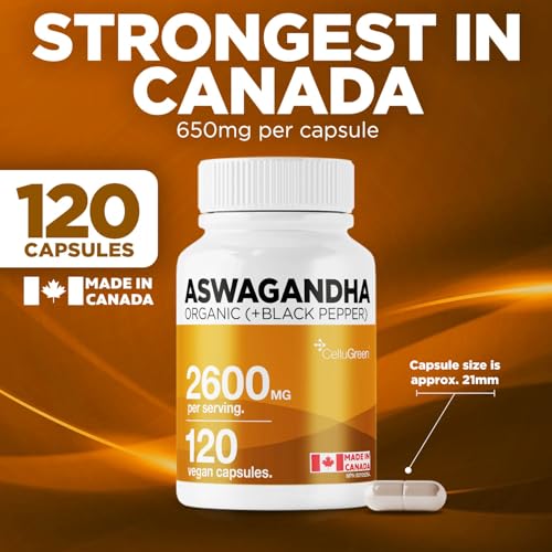 Organic Ashwagandha 2600mg