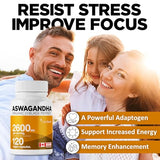 Organic Ashwagandha 2600mg