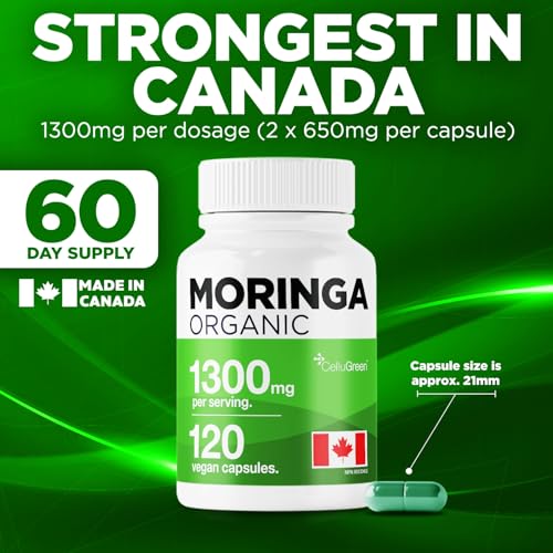 Organic Moringa 1300mg