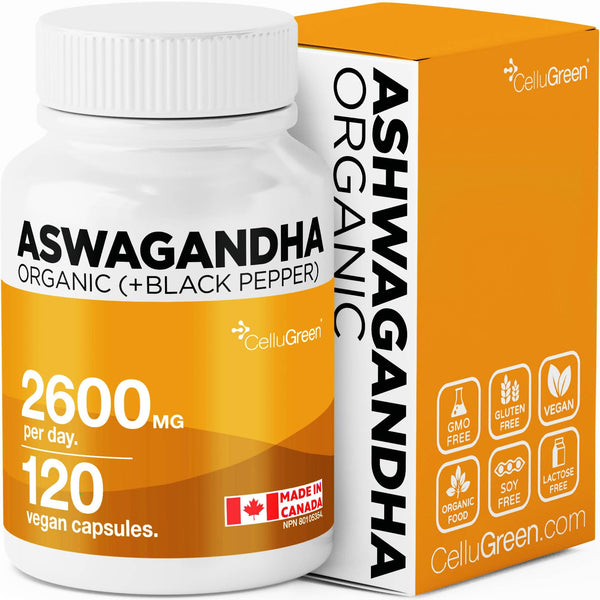 Organic Ashwagandha 2600mg