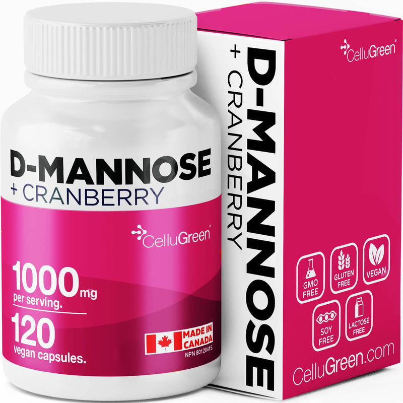 D-Mannose with Cranberry 1000mg