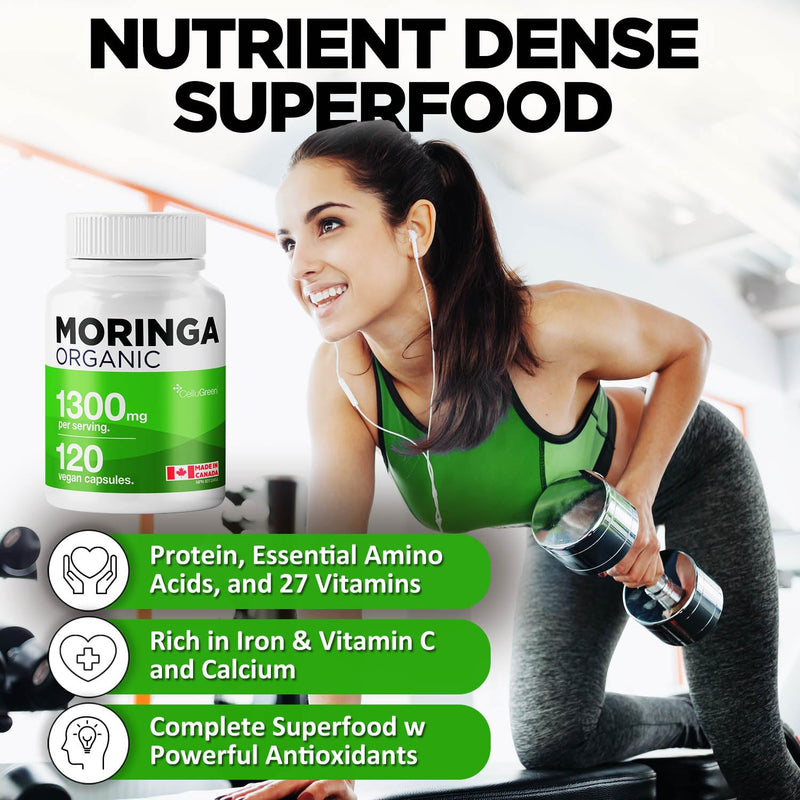 Organic Moringa 1300mg