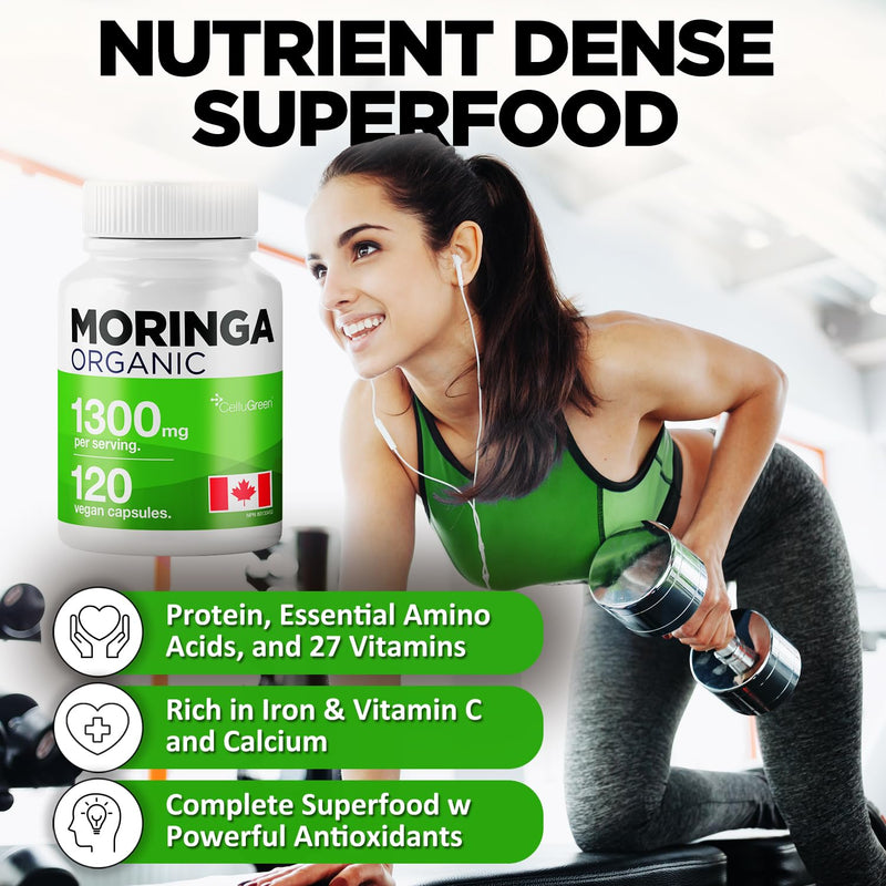 Organic Moringa 1300mg