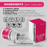 D-Mannose with Cranberry 1000mg