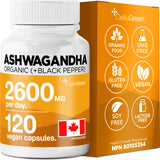 Organic Ashwagandha 2600mg