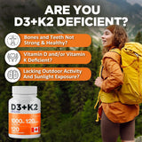 Vegan Vitamin D3 + K2 MK-7