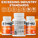 Vegan Vitamin D3 + K2 MK-7