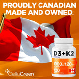 Vegan Vitamin D3 + K2 MK-7