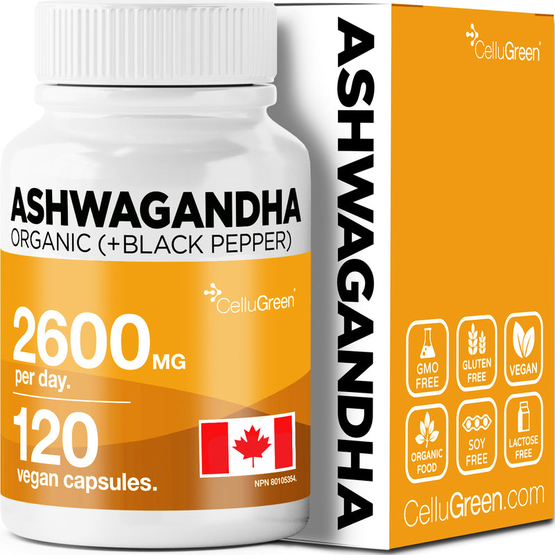Organic Ashwagandha 2600mg