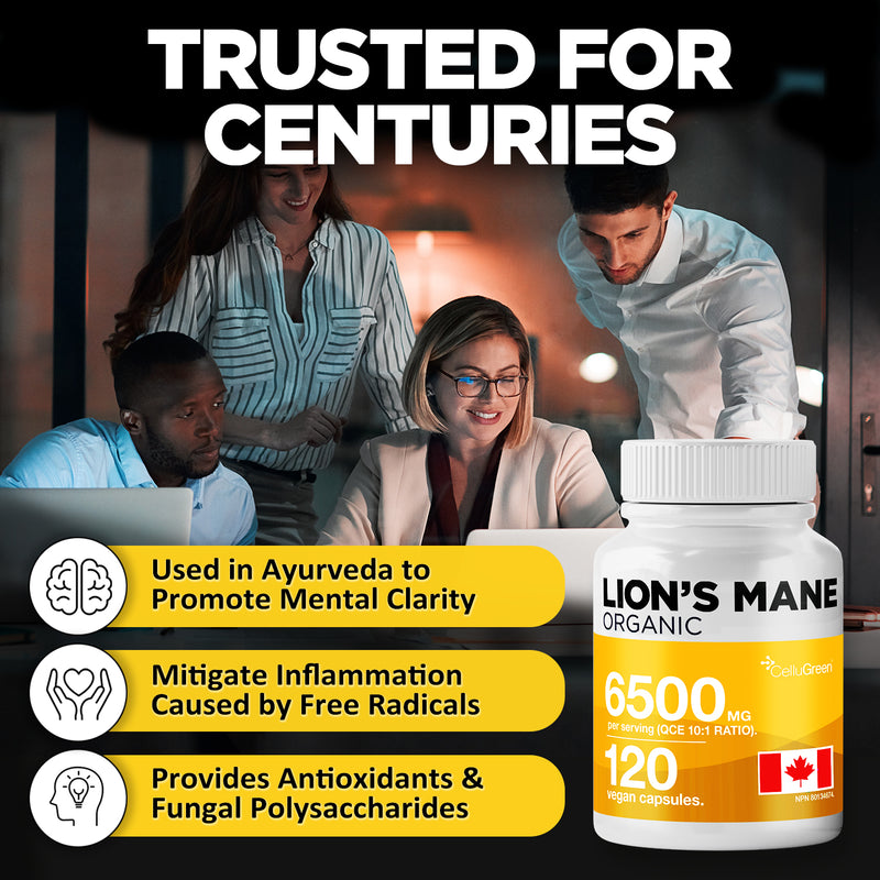 Organic Lion's 6500mg