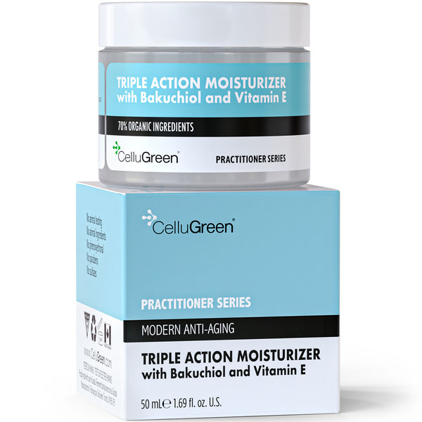 Organic Triple Action Moisturizer w Bakuchiol & Vitamin E