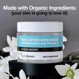 Organic Triple Action Moisturizer w Bakuchiol & Vitamin E